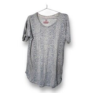 Victoria's Secret Gray Leopard Print Nightgown Women's Sz. S